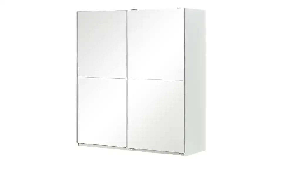 Schwebetürenschrank Queen 2 Stück 179 cm Weiß