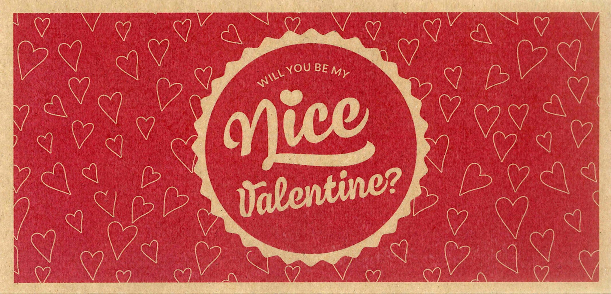 Ecco Verde  Nice Valentine! - Geschenk Gutschein, Nice Valentine! - Gutschein