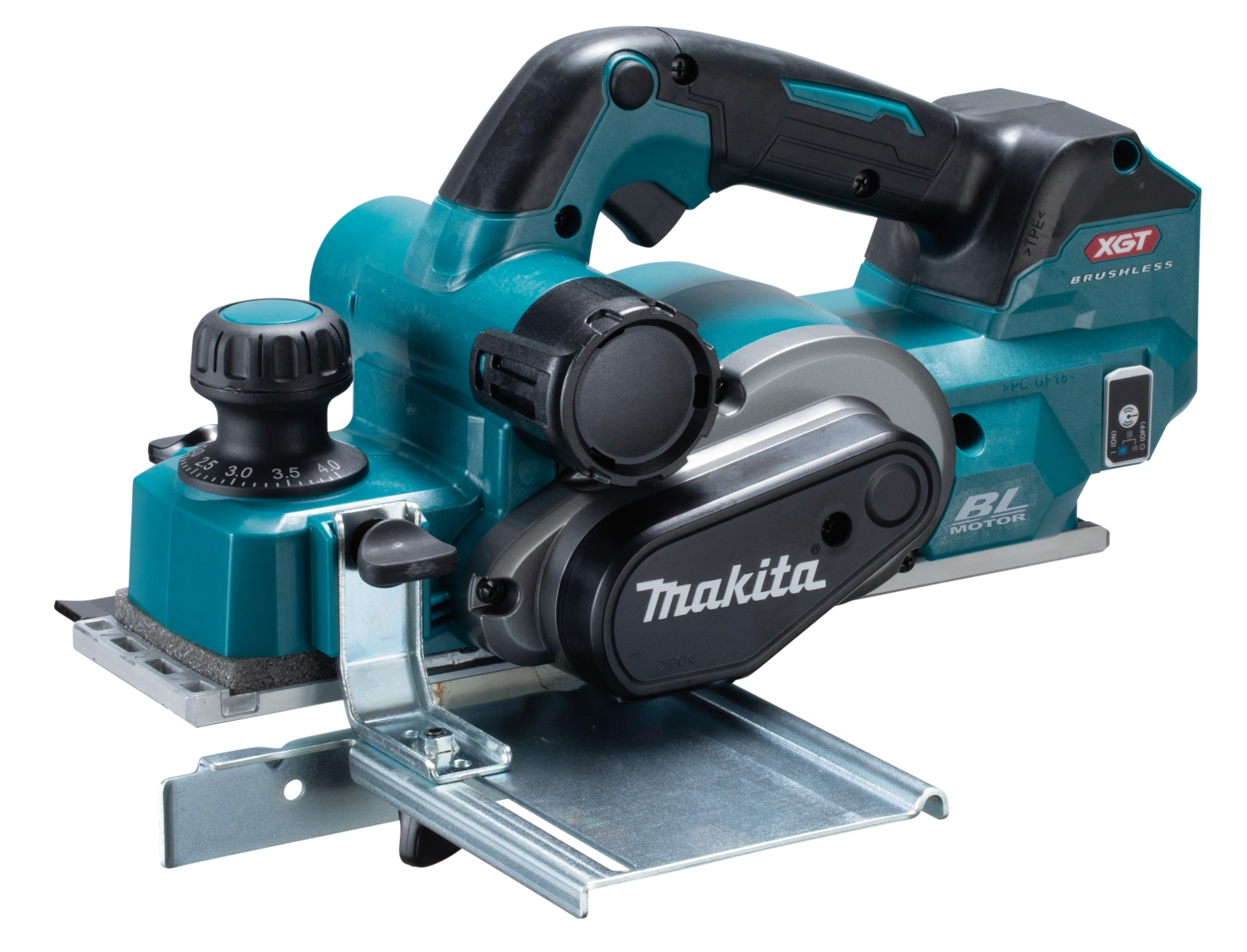 Makita KP001GM201 40V Max Li-Ion accu schaafmachine set (2x 4,0Ah) in Mbox - 82mm