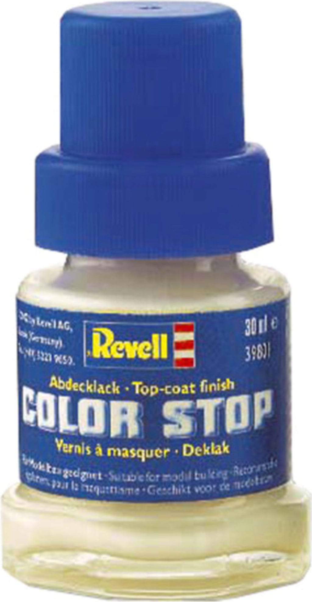 Revell  Color Stop, 30 ml    Gummiartige Masse die mit dem Pinsel aufgetragen wird