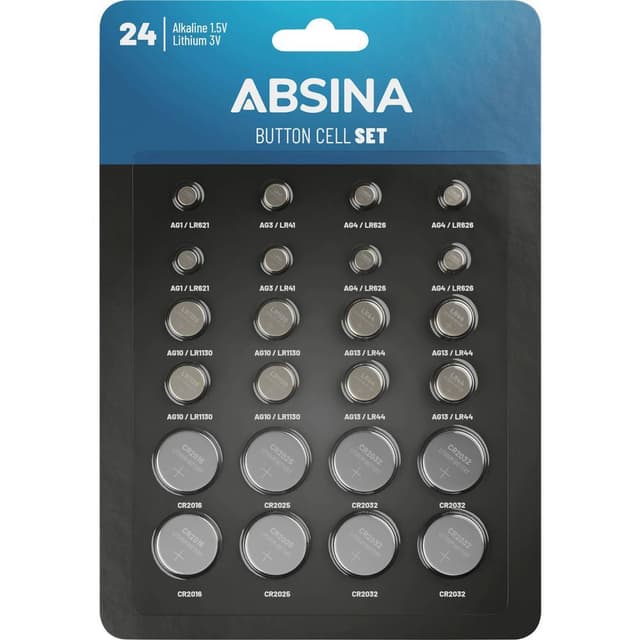 Absina 401008 Knapcelle-sæt 1 stk