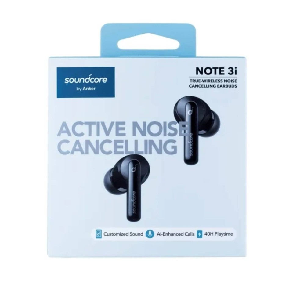 Anker - Høretelefoner - Soundcore Note 3i - Sort v2