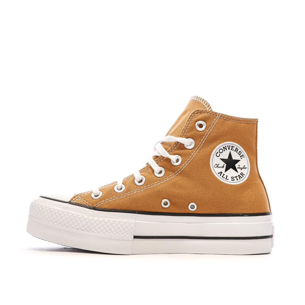 Converse Baskets Jaune Converse Femme Chuck Taylor All Star Lift