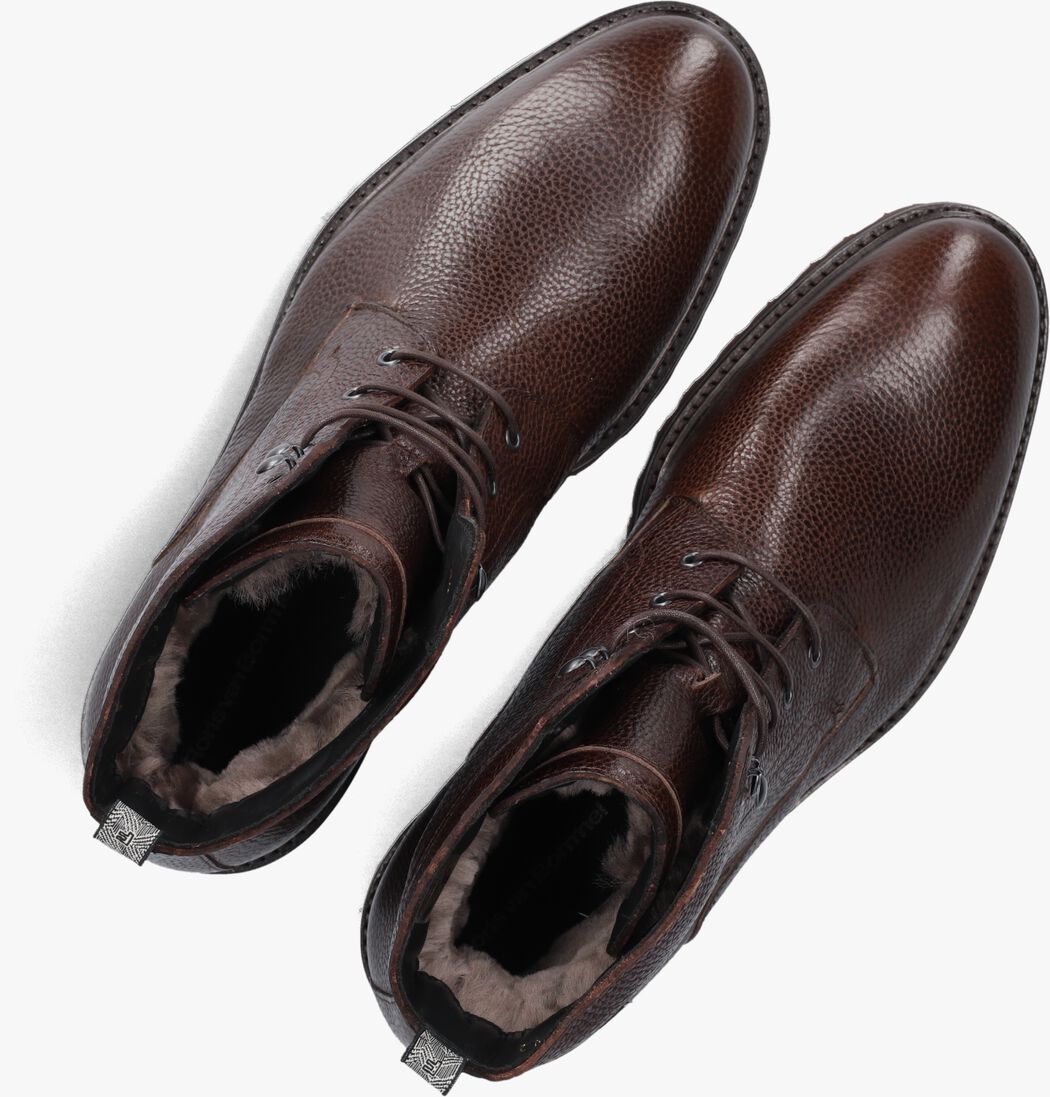 bruine floris van bommel veterboots sfm-80033 sturdi