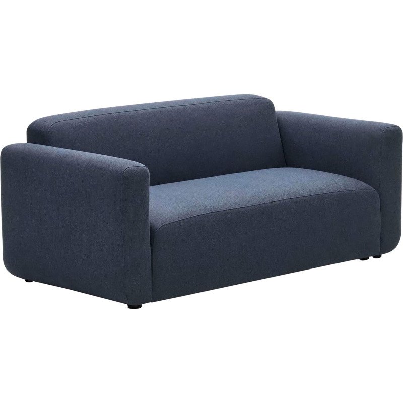 Canapé modulable Neom 2 places bleu L.188 cm