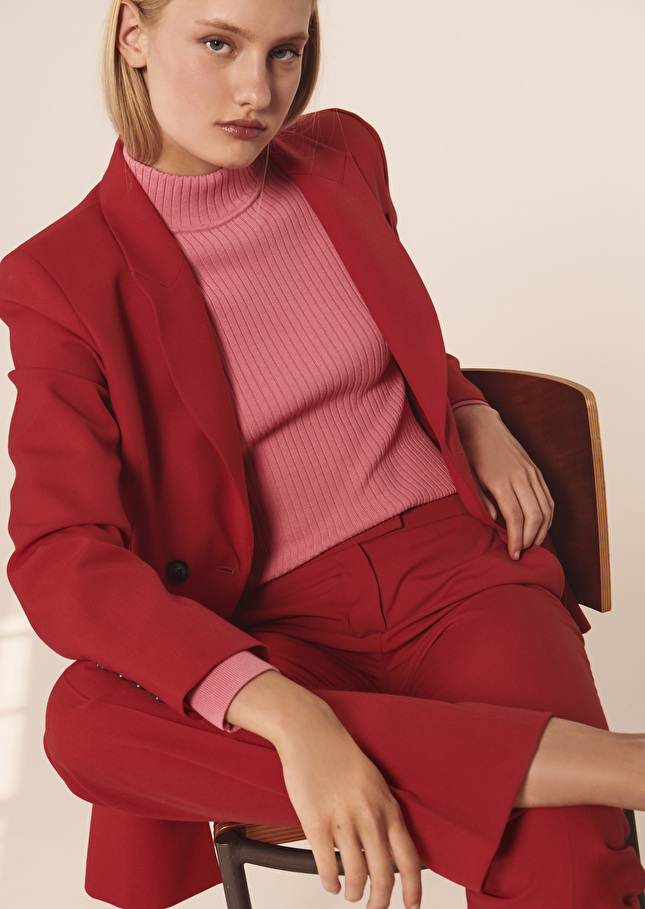 Veste Valentiarouge en laine froide
