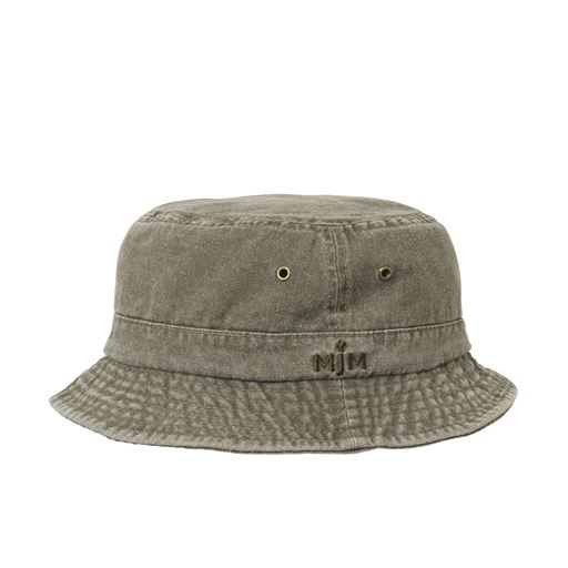 MJM Dyed Cotton Twill Bøllehat, Olive, M