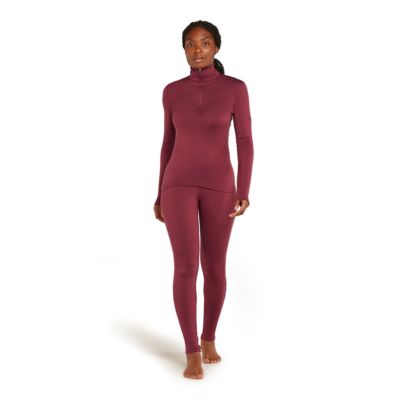 Icebreaker Damen 260 Tech Half Zip Longsleeve