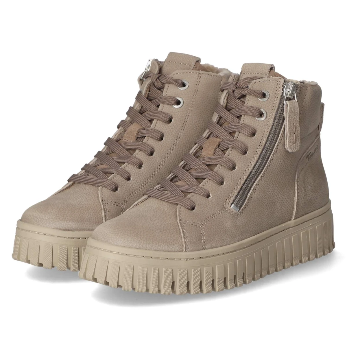 TamarisSchnürstiefeletten - Taupe