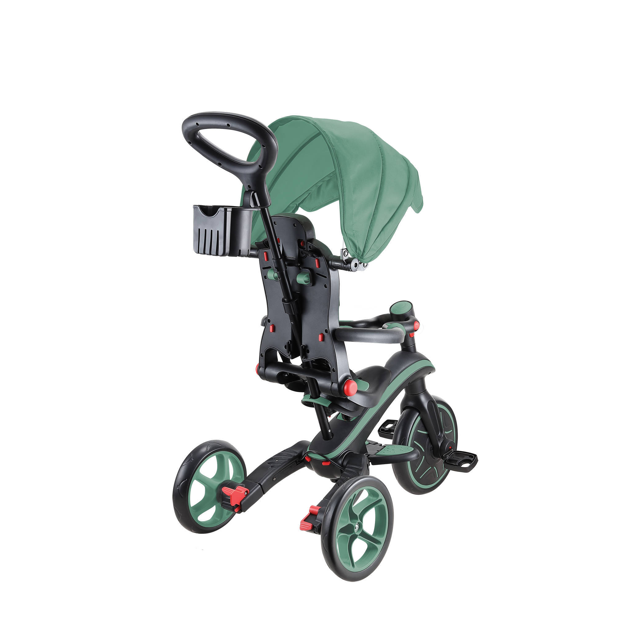 Globber Trike Foldable 4 in 1 Olive