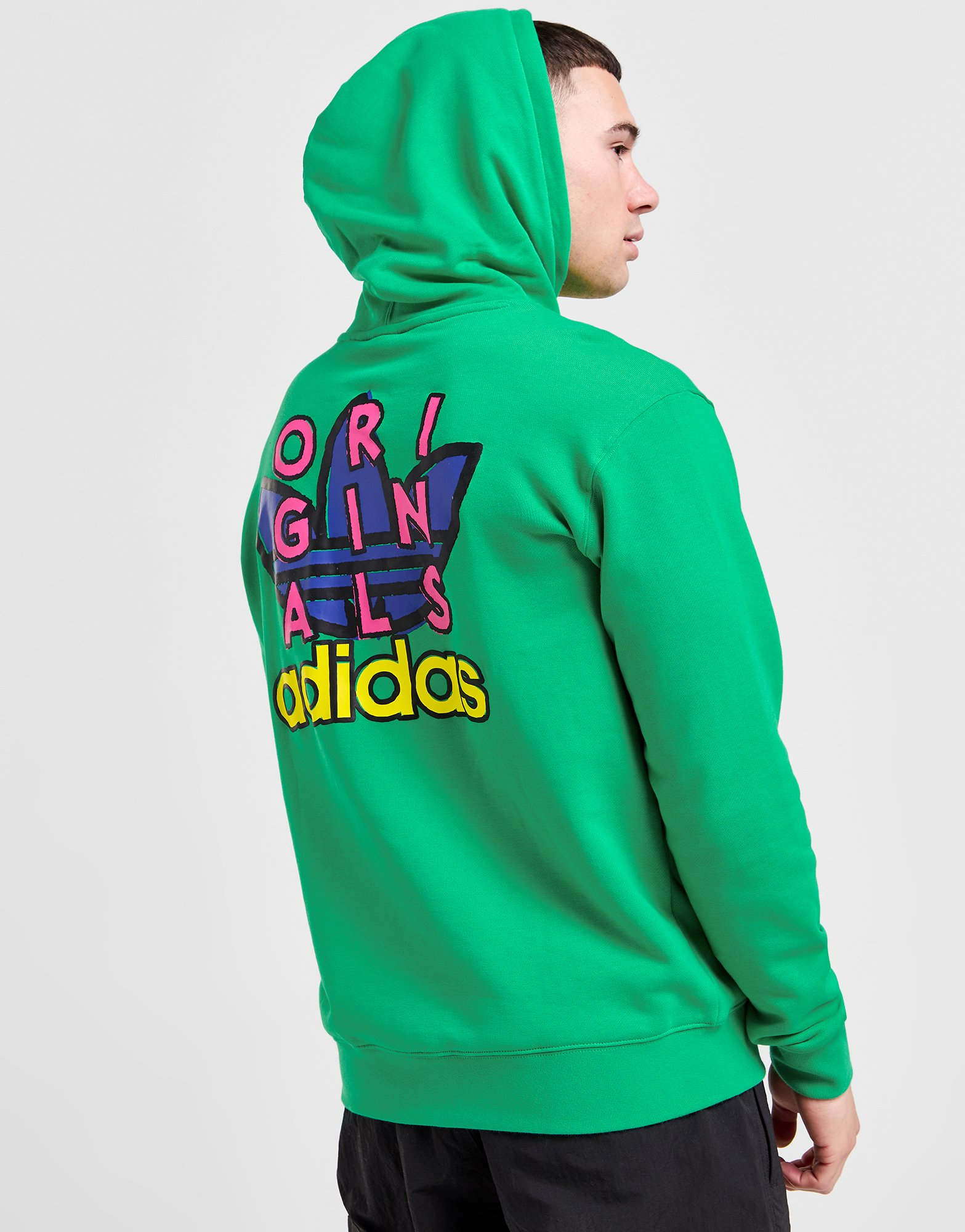 adidas Originals Sweat à Capuche Trefoil Homme