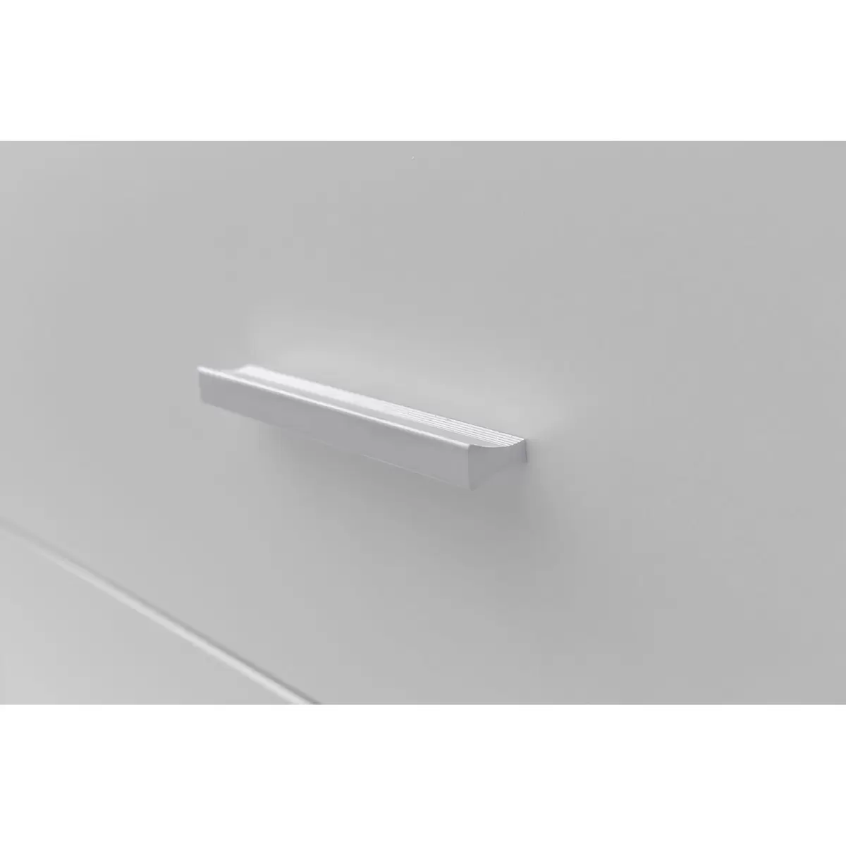 Kommode Campillo silber,weiss