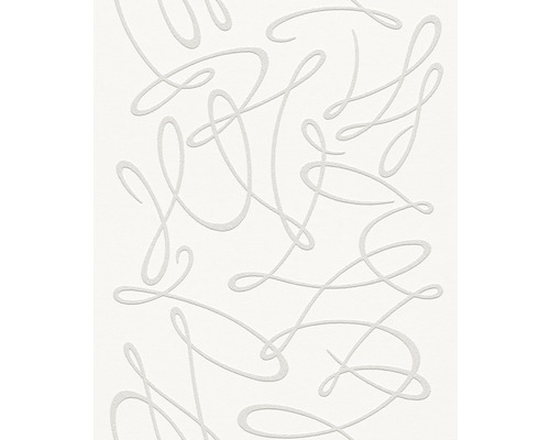 Vliesbehang 342802 Wallton Geometrisch wit
