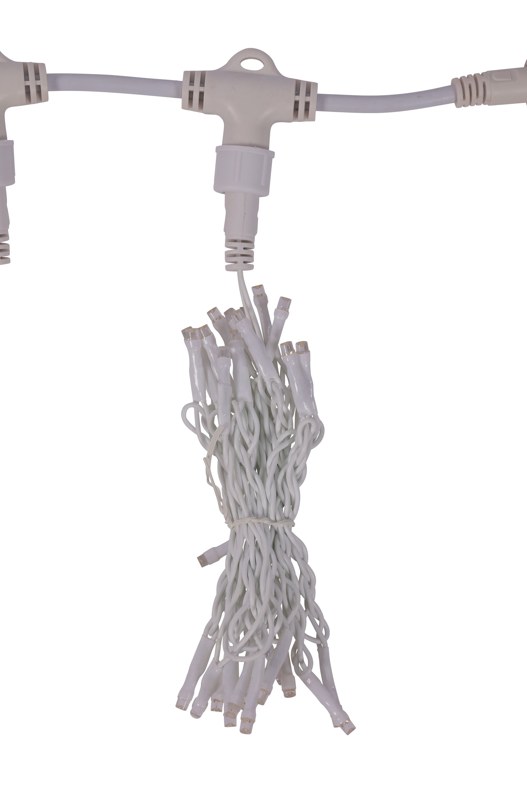 LED Lichtervorhang 600 LED's 3 m warmweiss