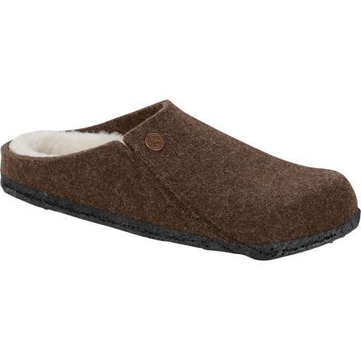 Birkenstock Zermatt Shearling Wool Hjemmesko, Mocha, 39