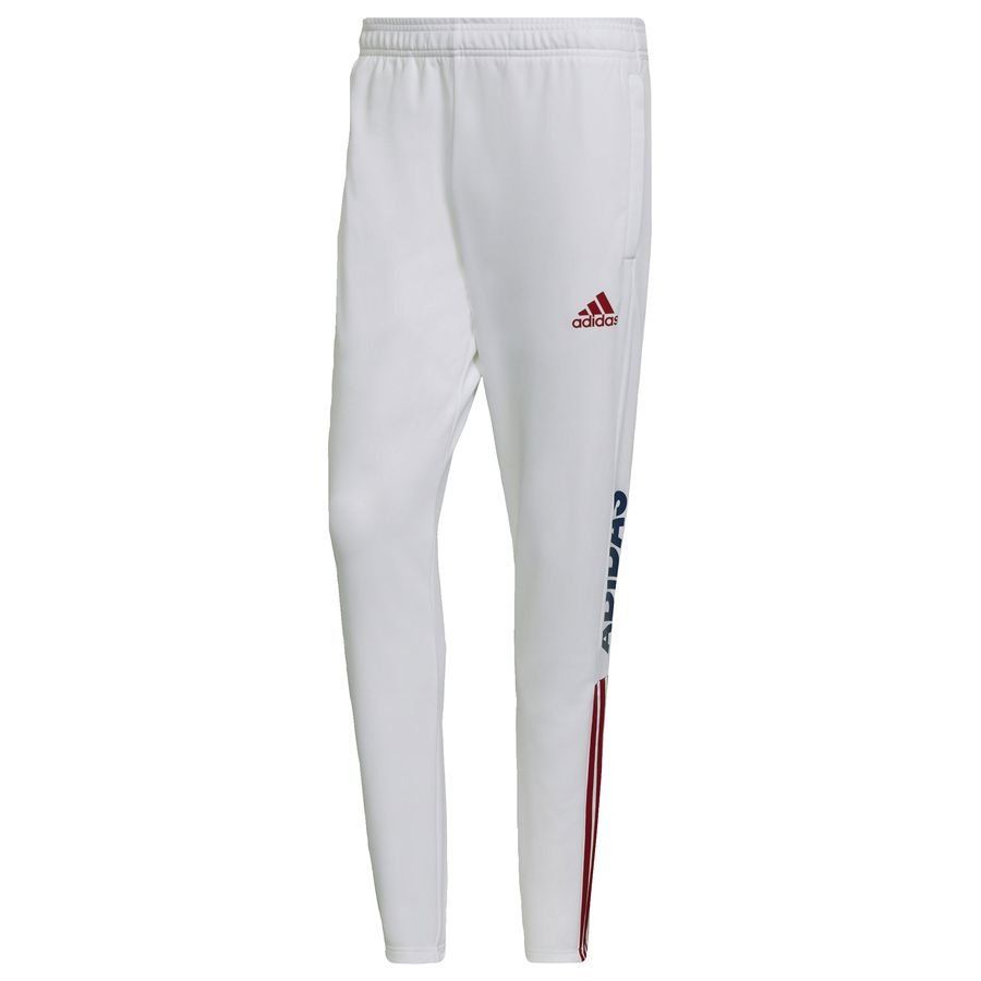 adidas Bas de Survêtement Tiro Wording - Blanc