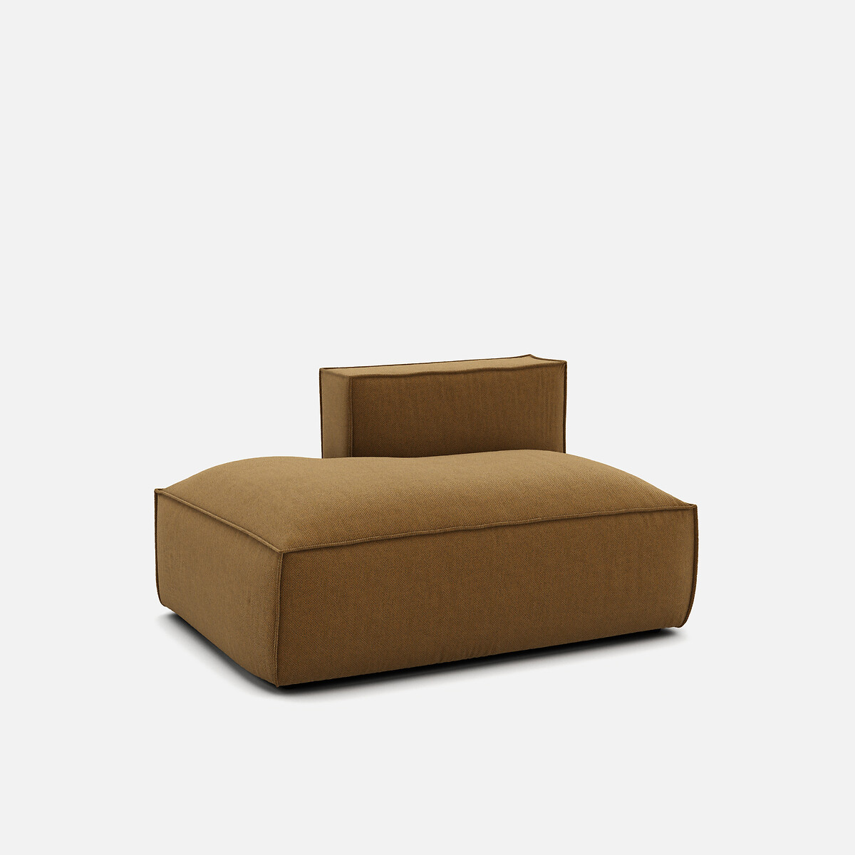 LA REDOUTE INTERIEURS<br>Sofá lounge texturizado, esquerdo, Seven