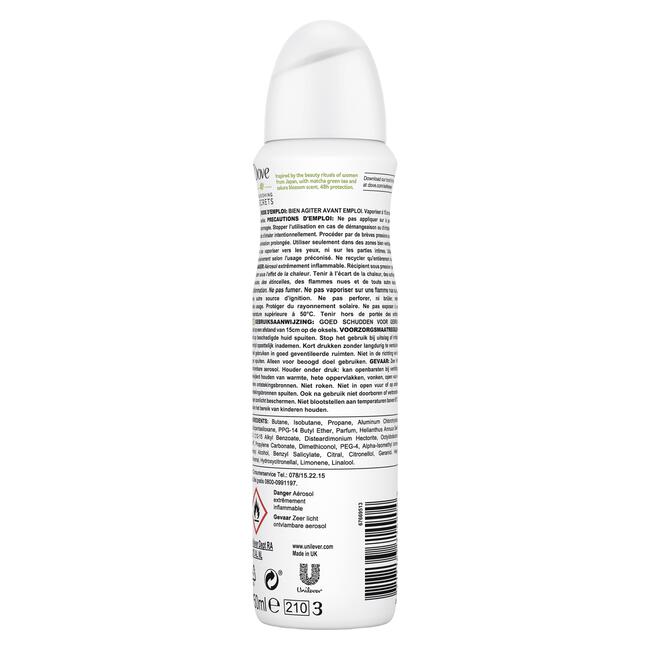 Dove Nourishing Secrets Awakening Anti-transpirant Deodorant Spray 150 ML