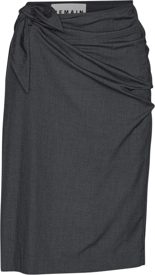 REMAIN TIED SUITING SKIRT Castlerock