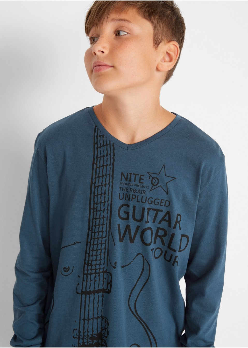 T-shirt manches longues garçon