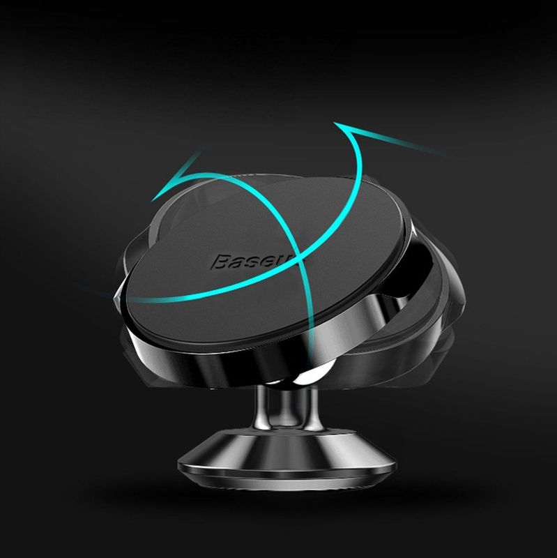 Baseus Magnetische Telefoonhouder Auto - Dashboard - Zwart