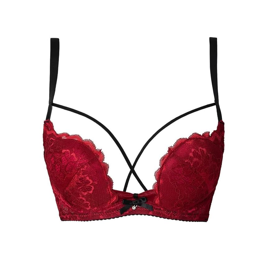 Nabla - Strikkanten BH / Uitgesneden Slip / Set