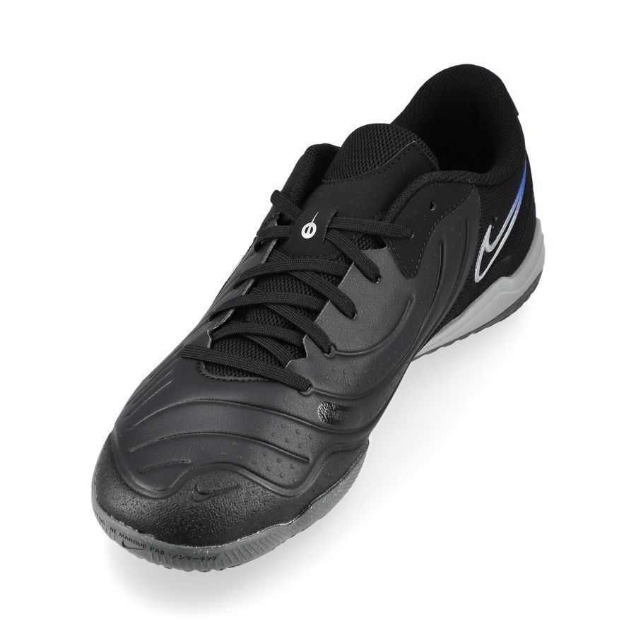 Nike Tiempo Legend 10 Academy IC Shadow - Noir/Chrome/Bleu