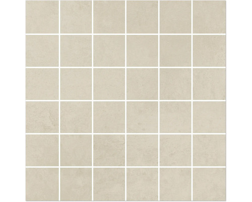 MIRAVA mozaïek MANHATTAN Ivoor mat 30 x 30 x 0,9 cm