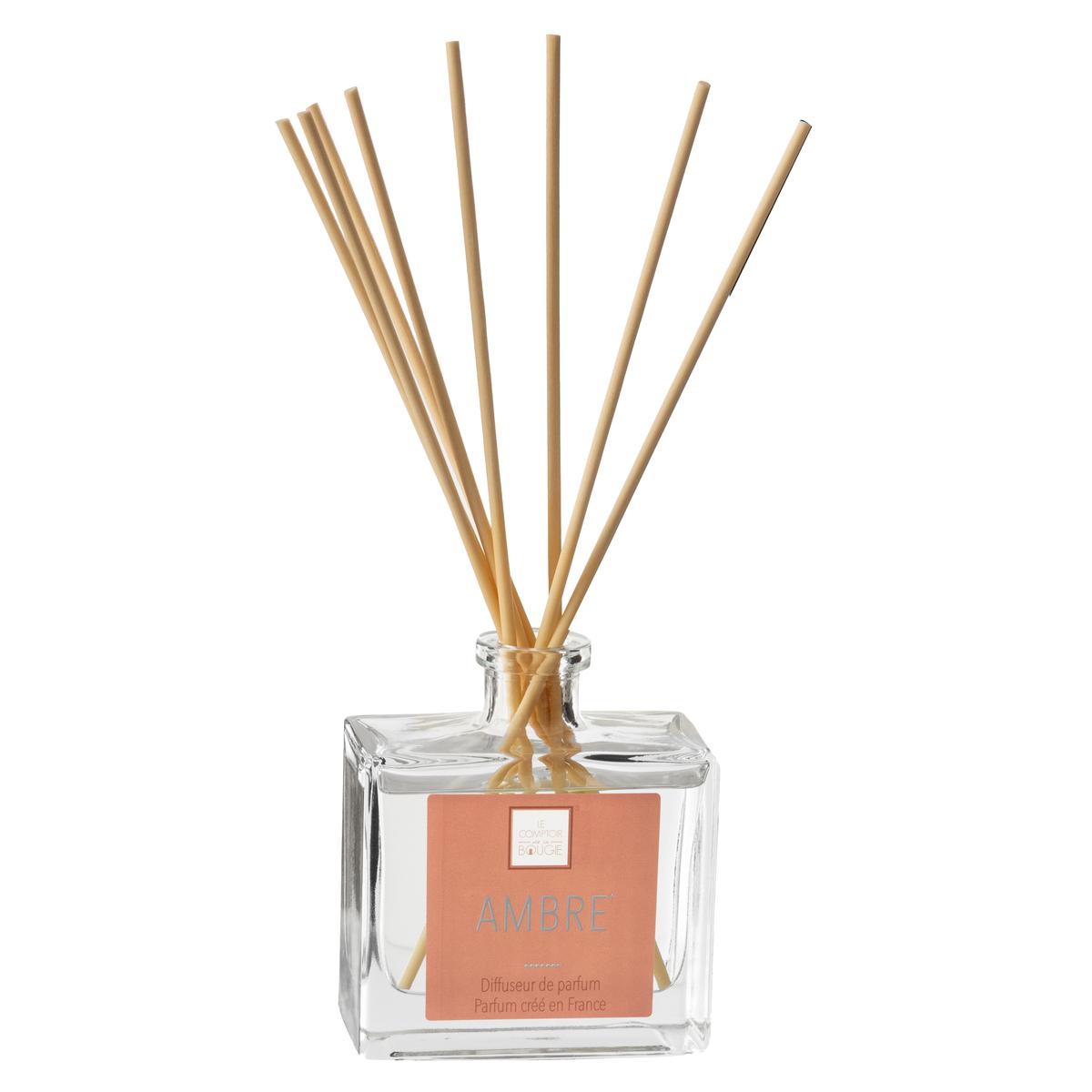 DIFFUSEUR VERRE ELEA AMBRE 160ML