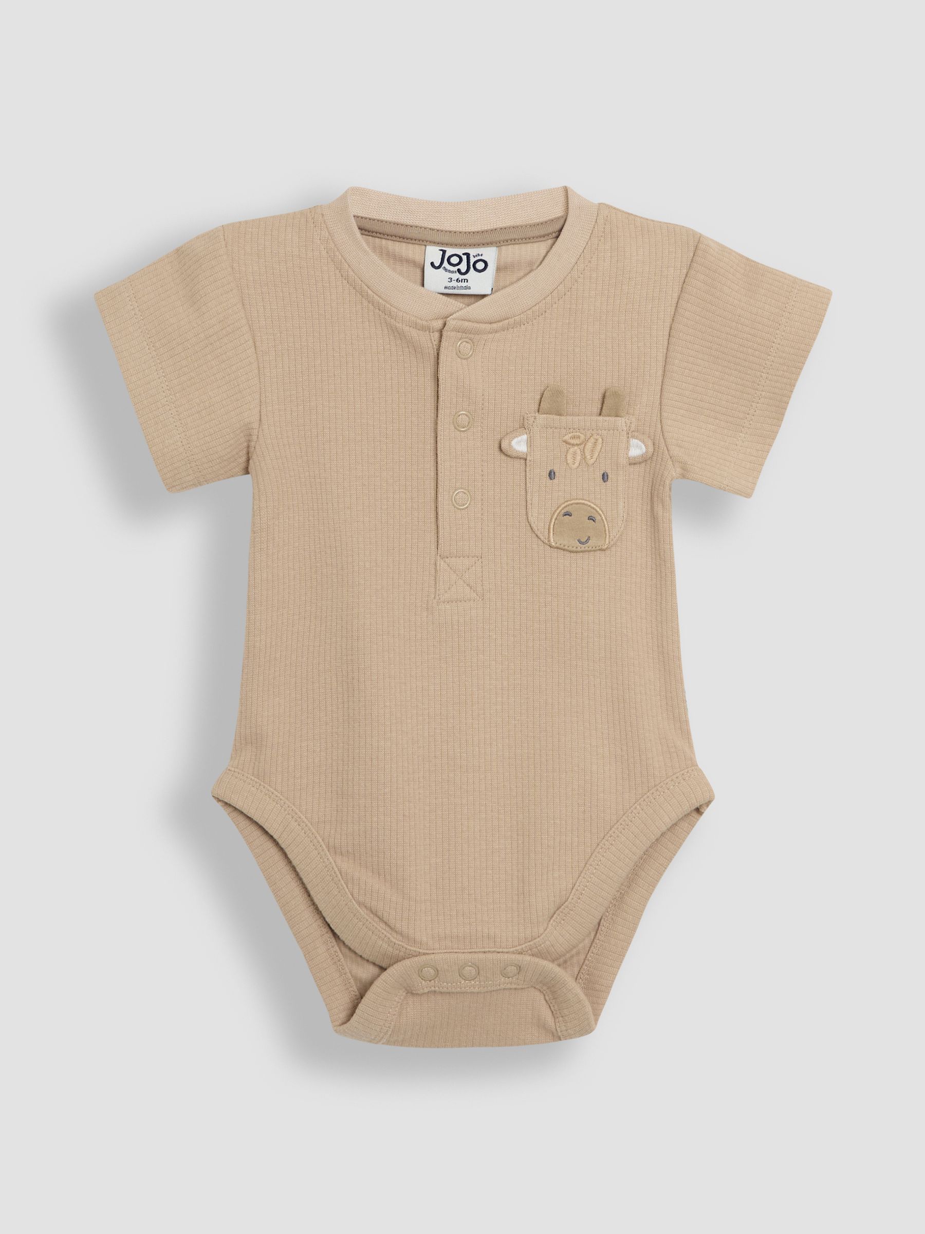 JoJo Maman Bébé 2-Pack Short Sleeve Bodysuits