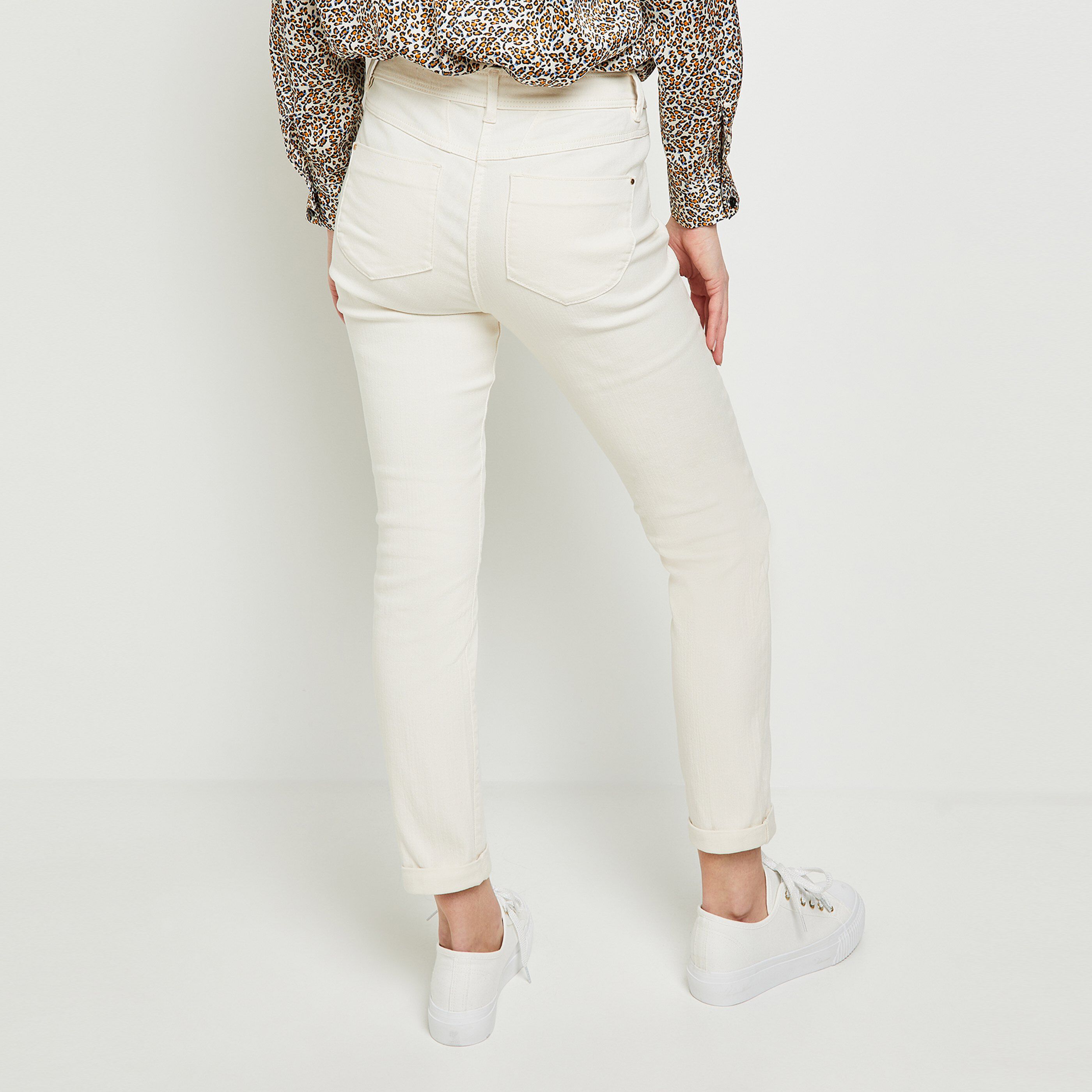 Jean 7/8 CANCUN femme - ECRU