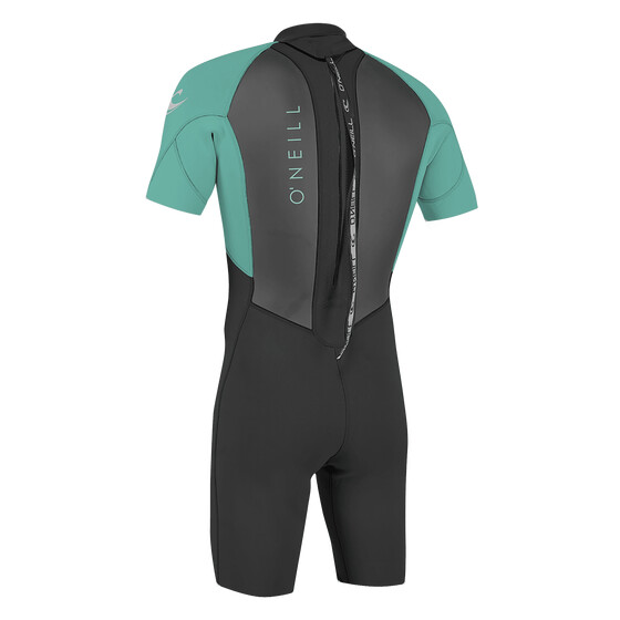 O'Neill Kinder Neoprenanzug Youth Reactor-2 2mm Back Zip S/S Spring Z94 BLK/LTAQUA YOUTH SU24