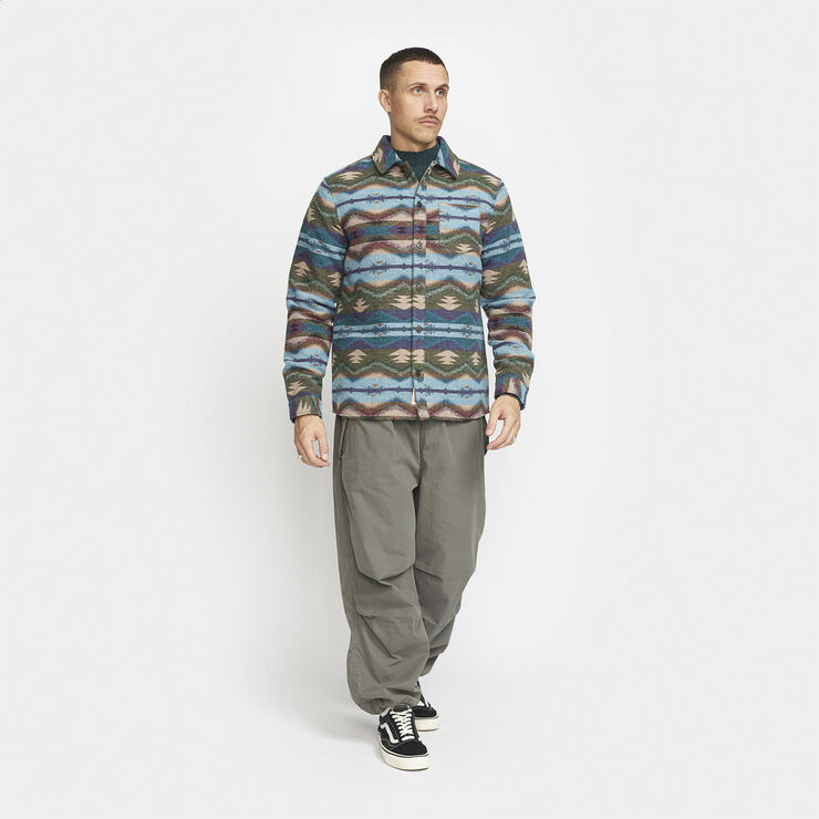RVLT - Revolution Casual Overshirt Blue