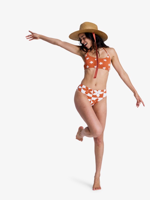 Hazy Days Bralette Haut de bikini bralette Orange Femme