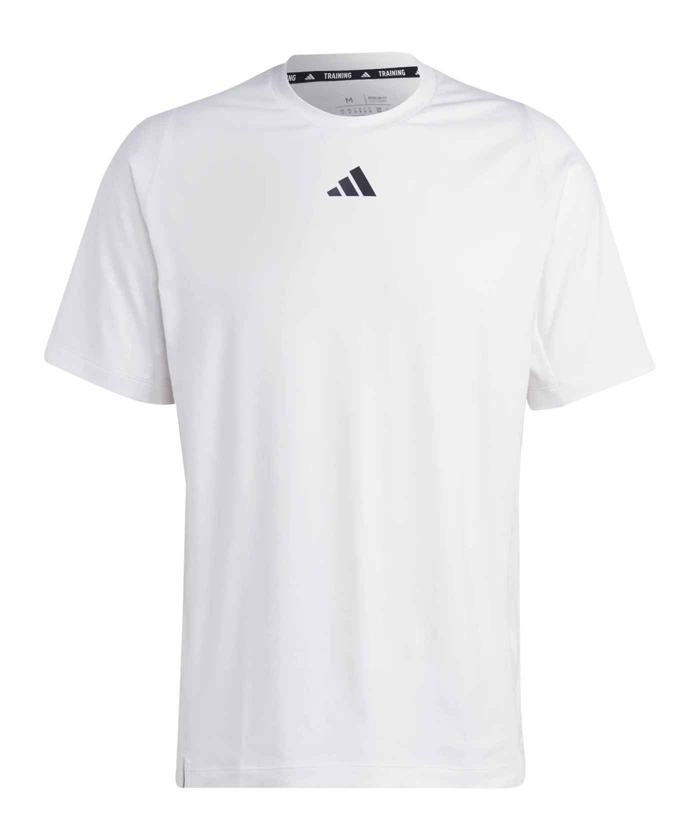 adidas 3Bar T-Shirt Weiss Gelb Orange