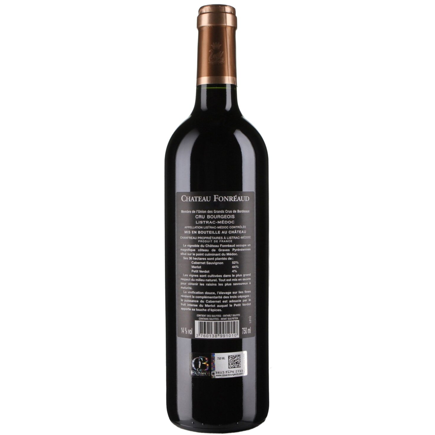 Château Fonréaud Listrac-Médoc AOC Cru Bourgeois -75cl