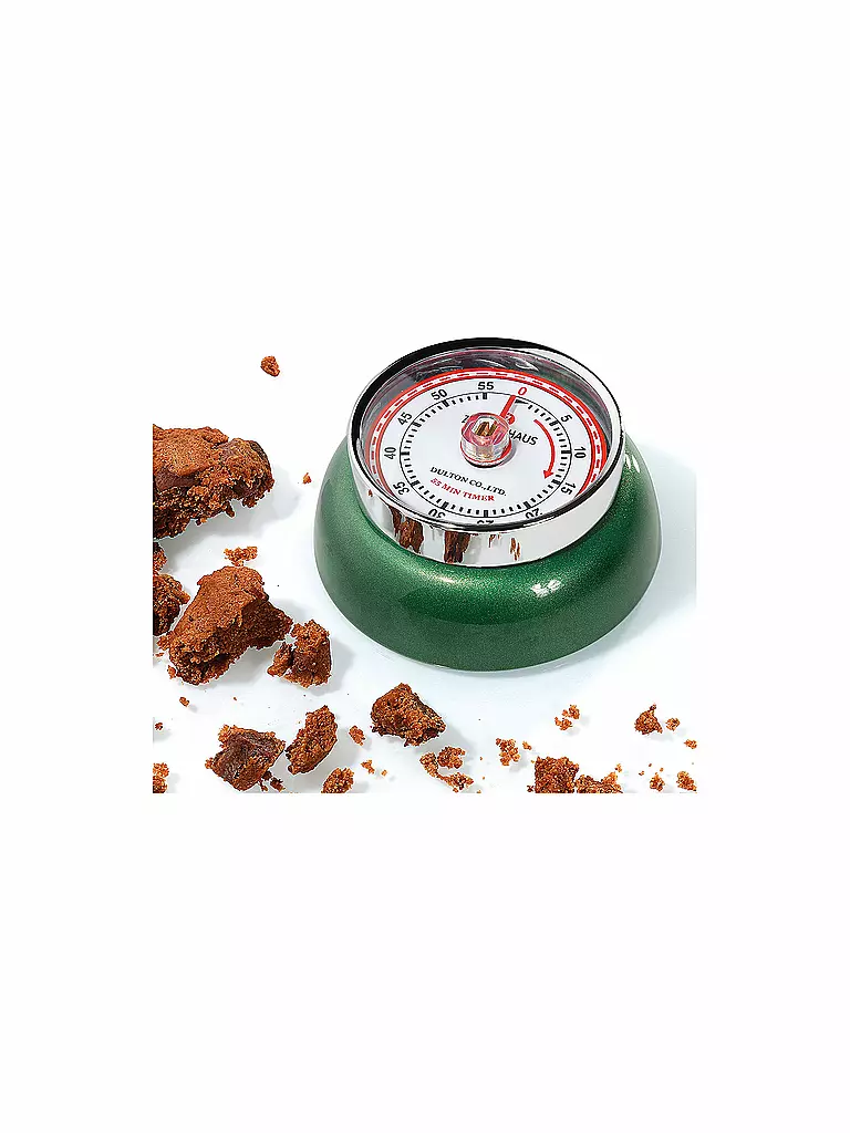 ZASSENHAUS Küchentimer SPEED 7cm Racing Green grün