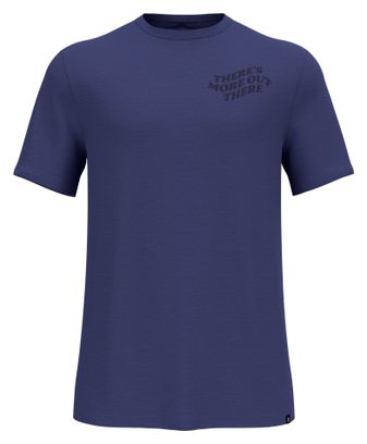 T-Shirt Technique Odlo There'S More Merino 160 Violet