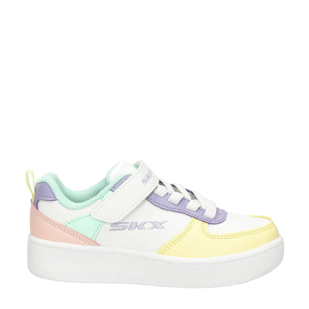 Skechers sneakers wit/pastel