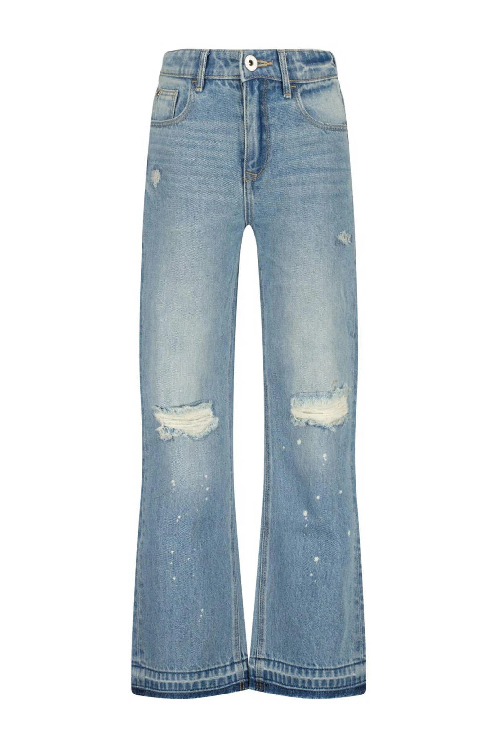 Vingino wide leg jeans Cato medium blue denim