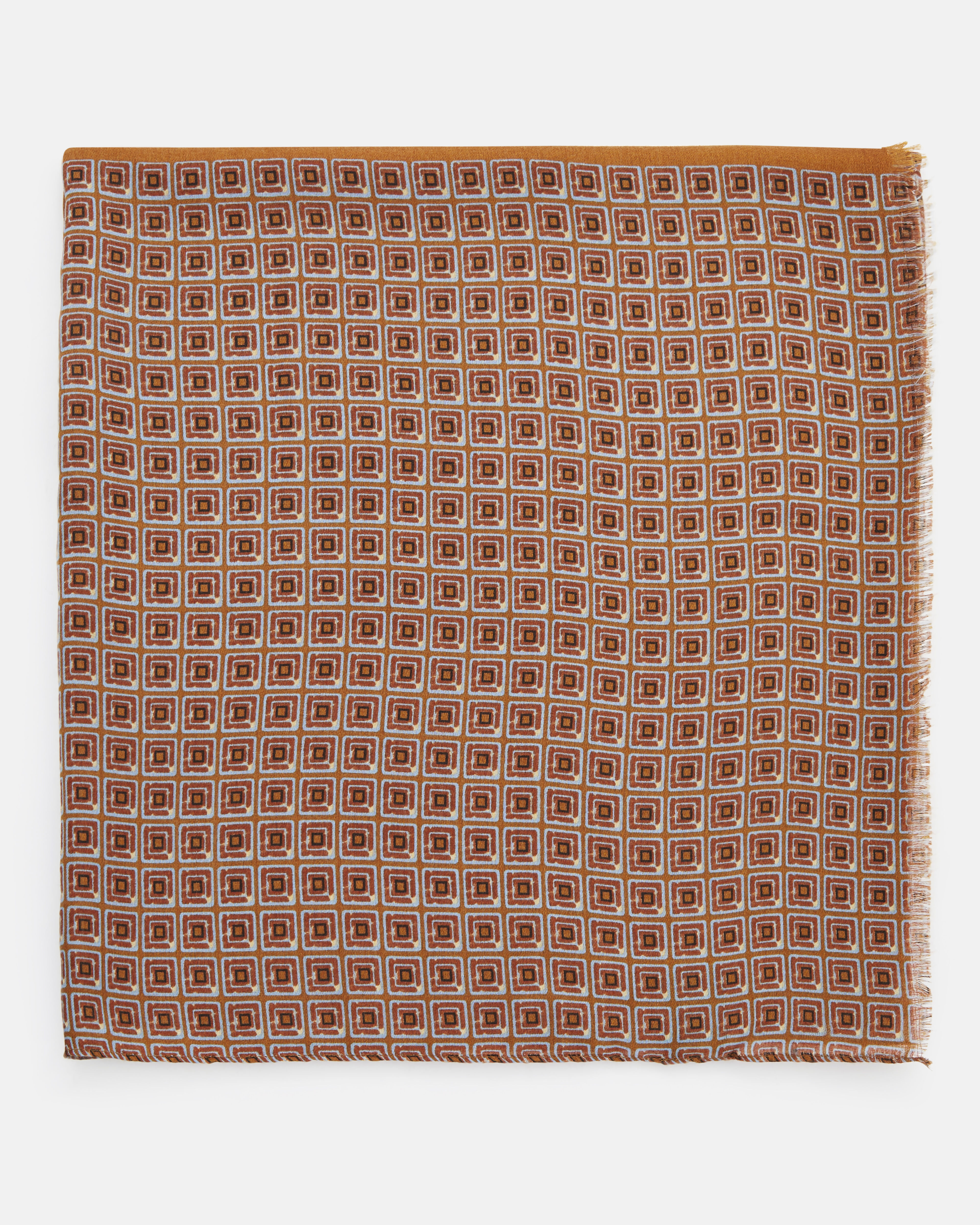 FOULARD DIMIA Cognac multicolore