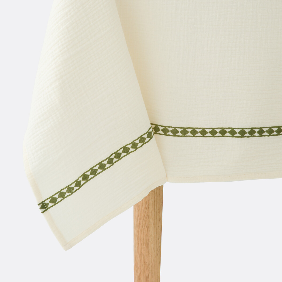 LA REDOUTE INTERIEURS<br>Toalha de mesa estampada em tetra, Anselme