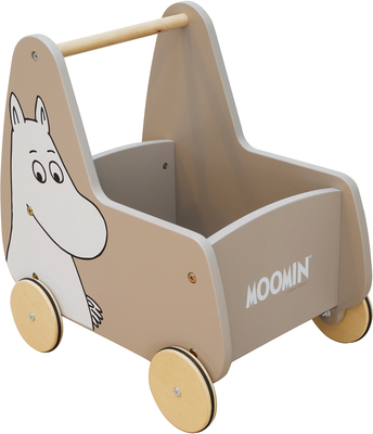 Mummitrollet Dukkevogn i Tre