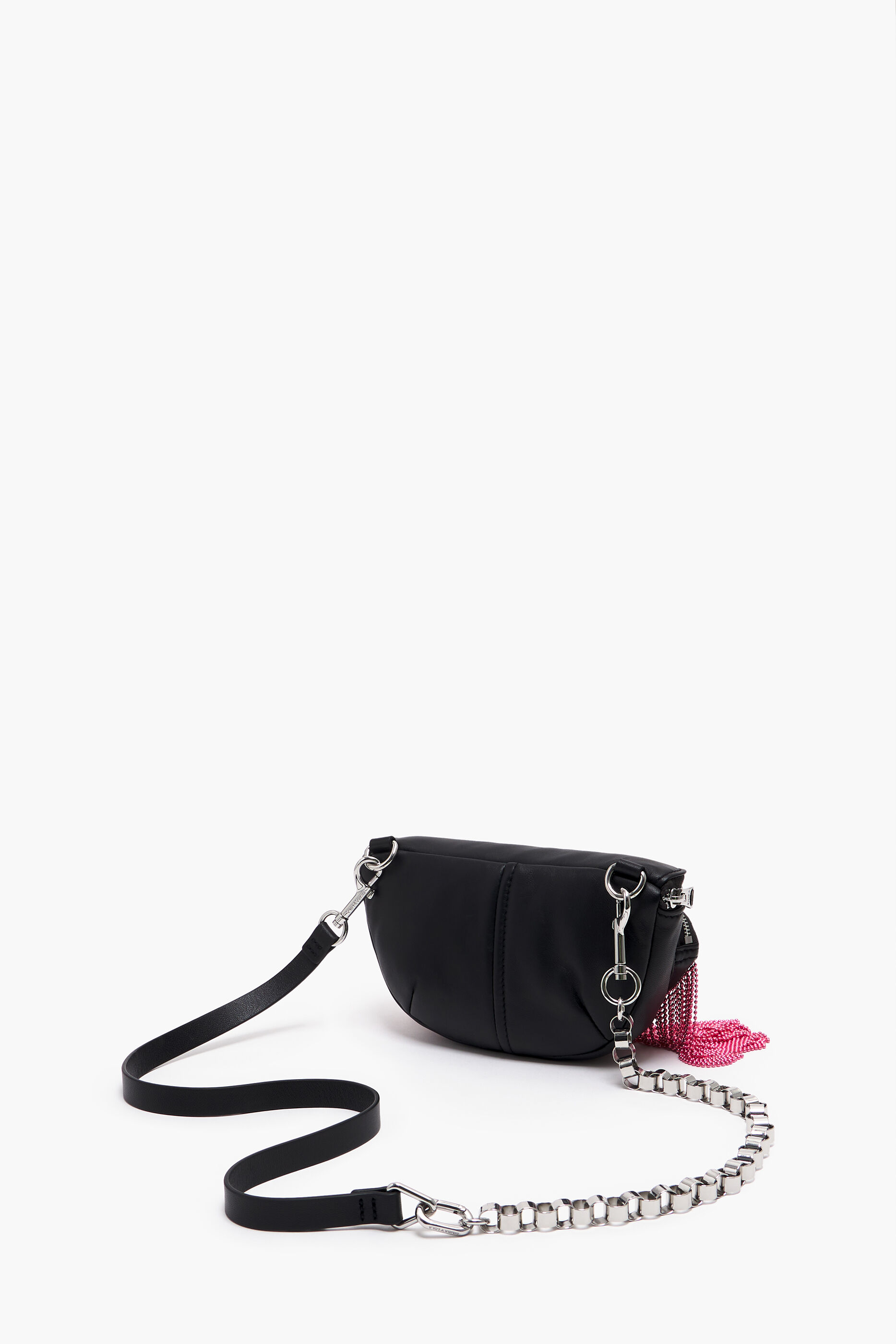 Pochete Pocket XS em couro preto