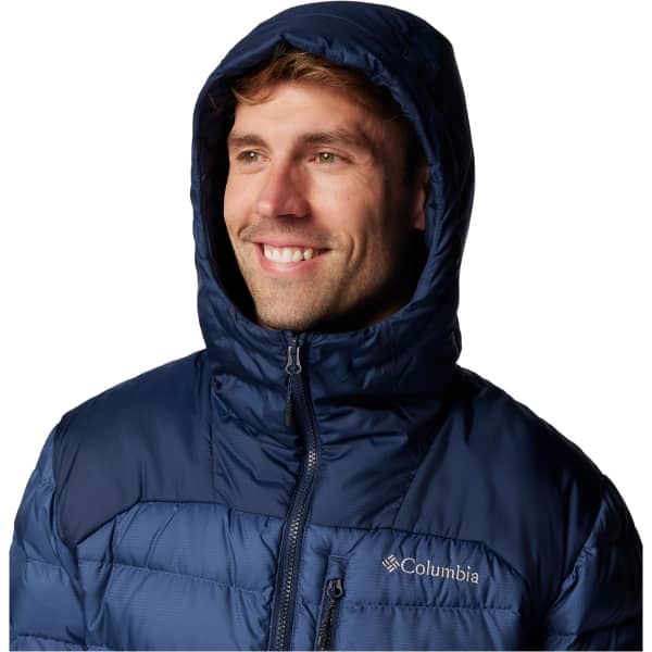 Doudoune COLUMBIA AUTUMN PARK II DOWN HOODED JACKET DARK MOUNTAIN/COLLEGIATE NAVY