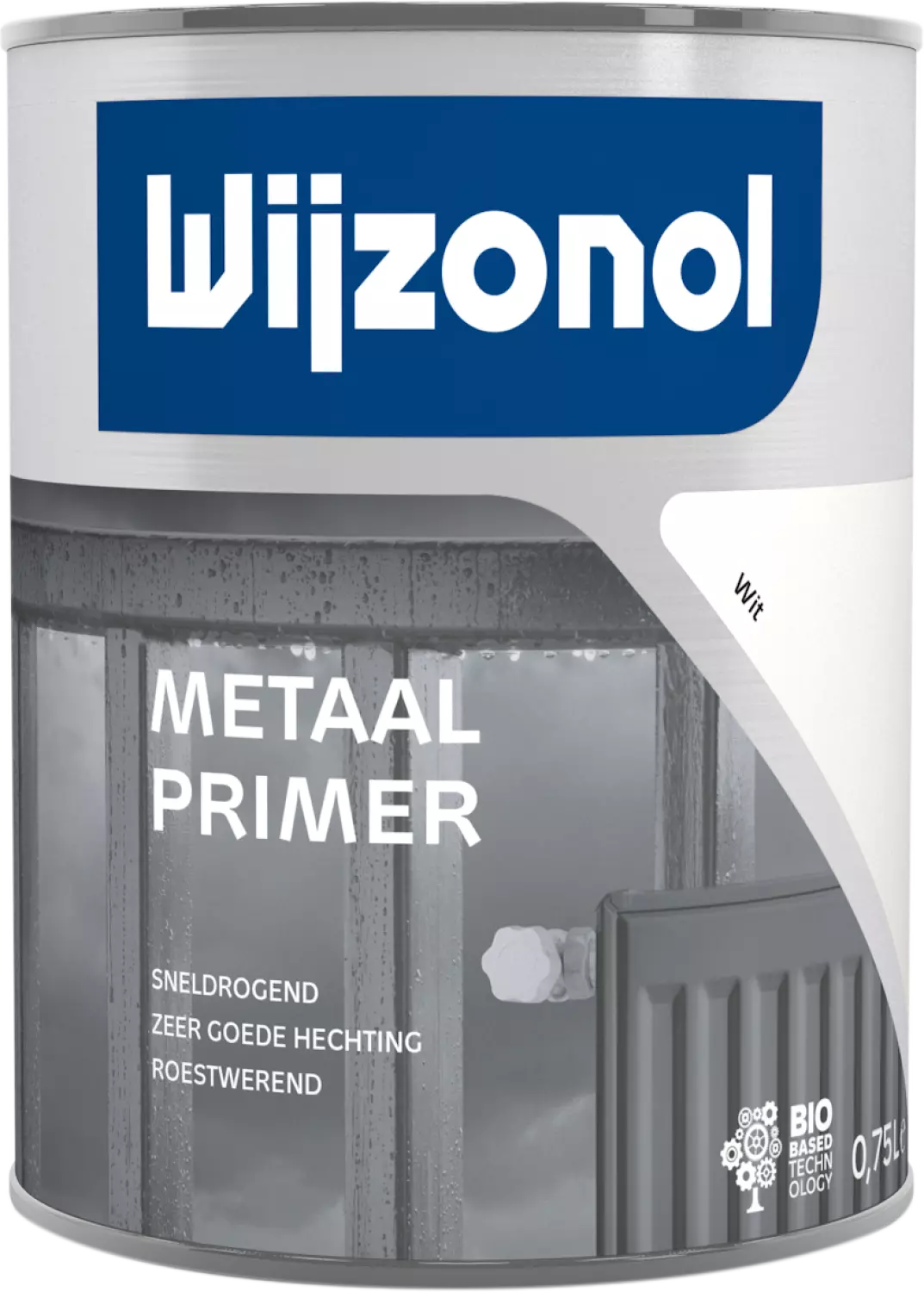 Wijzonol Metaal Primer - Wit (T10) - 0,75L
