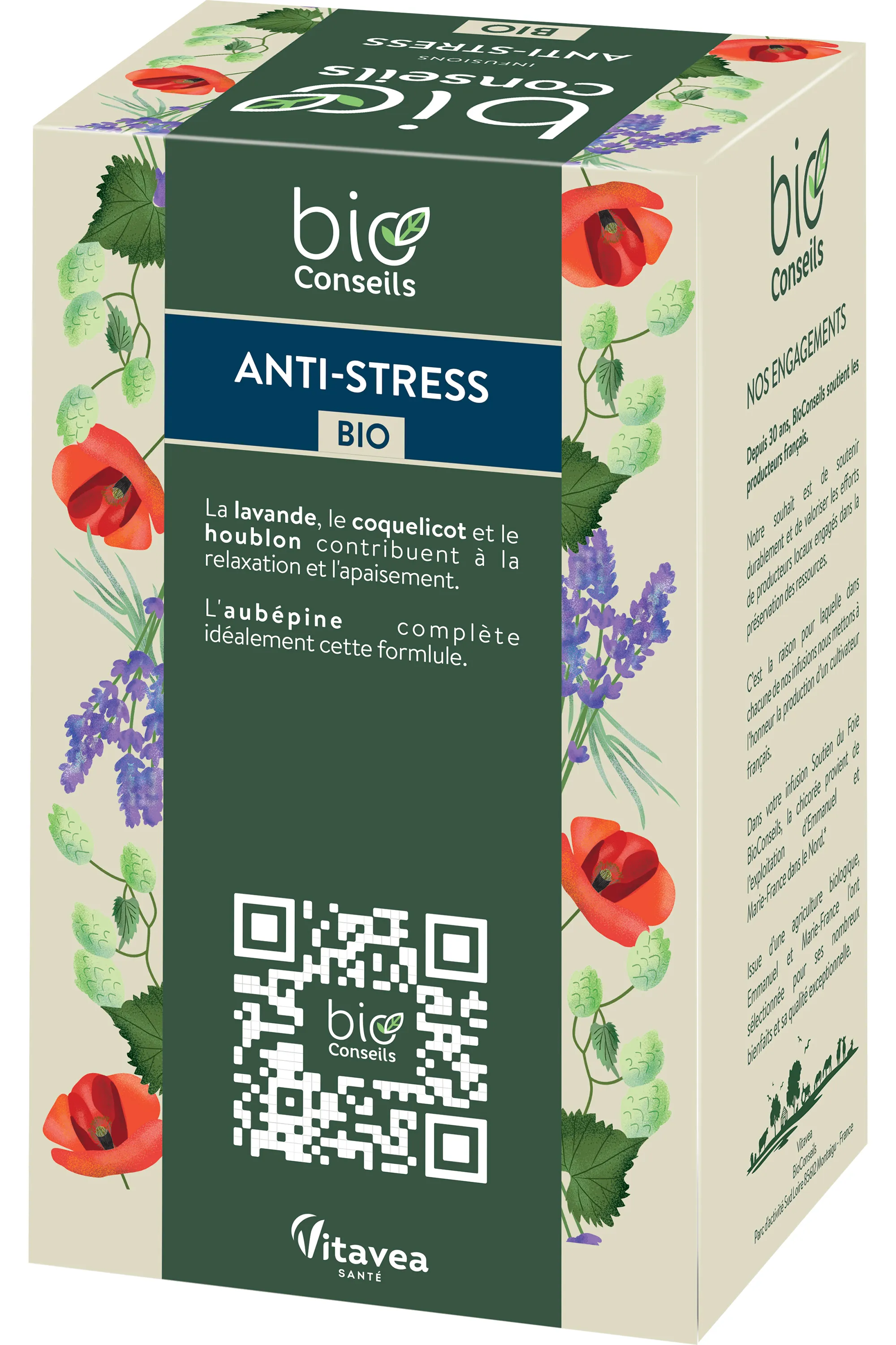 BIO CONSEILS Infusion anti stress Bio-18 g