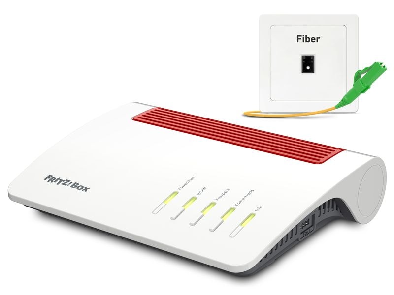 AVM FRITZ!Box 5590 Fiber mit FRITZ!SFP AON Glasfaser-Power mit schnellem Wi-Fi 6