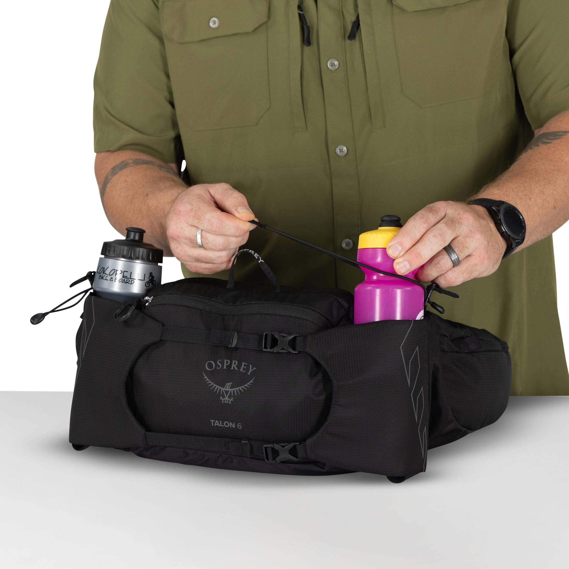 Osprey Talon 6 Black Coal Grey