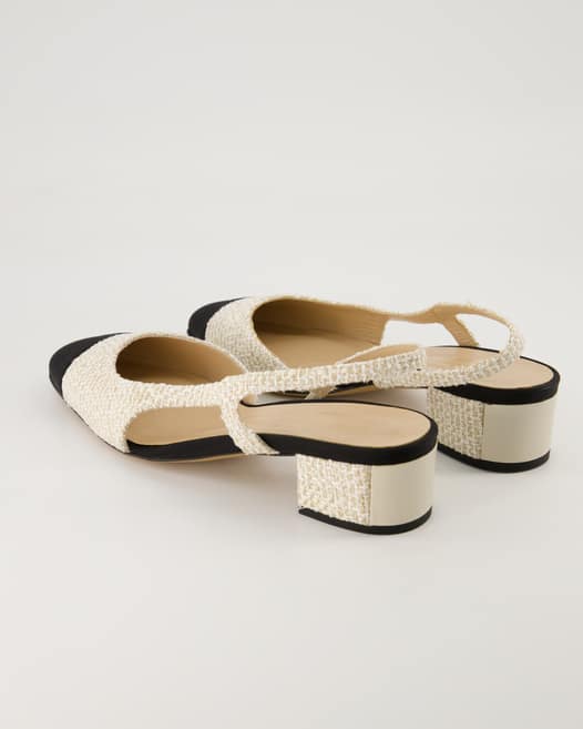 Konstantin Starke Rosette Slingpumps in Beige